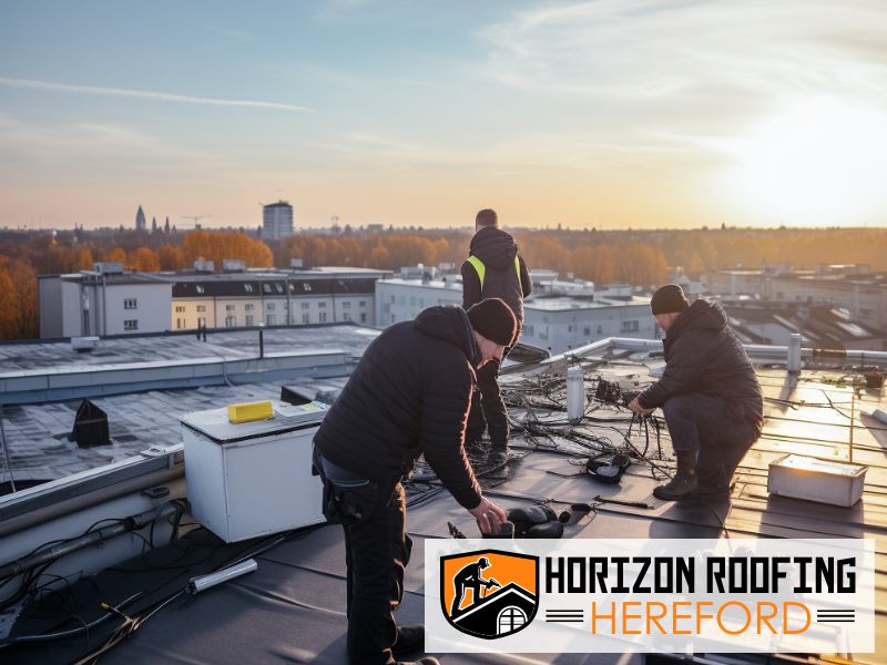 HR4 commercial roofing Hererord Herefordshire